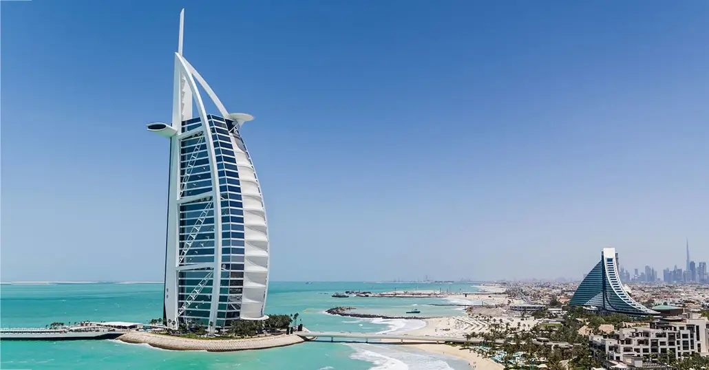 Burj Al Arab - famous landmarks and tourist attractions in Dubai