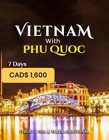 Vietnam with Phu Quoc 7 Days Tour Package – Grand World Phu Quoc